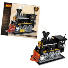 Steam Train Building Blocks - Cogo 246 Piece  